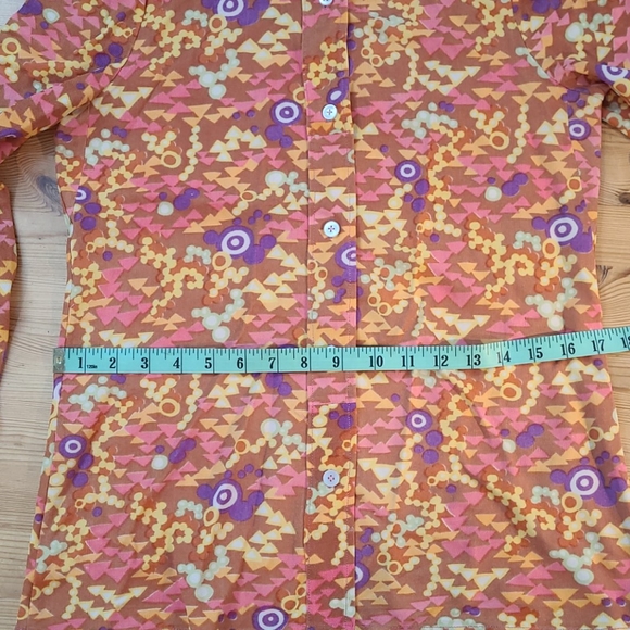 Vintage 70's handmade retro ladies button up shirt - Picture 3 of 6
